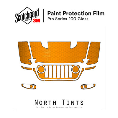 Jeep Gladiator Rubicon 2020-2023 3M PRO PreCut Paint Protection Clear Bra PPF