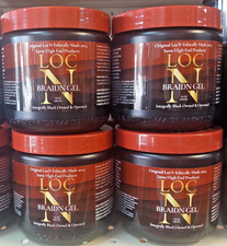 LOC N GEL LOC Twists Braids Wave Edge Gel 16 OZ. Extra Hold