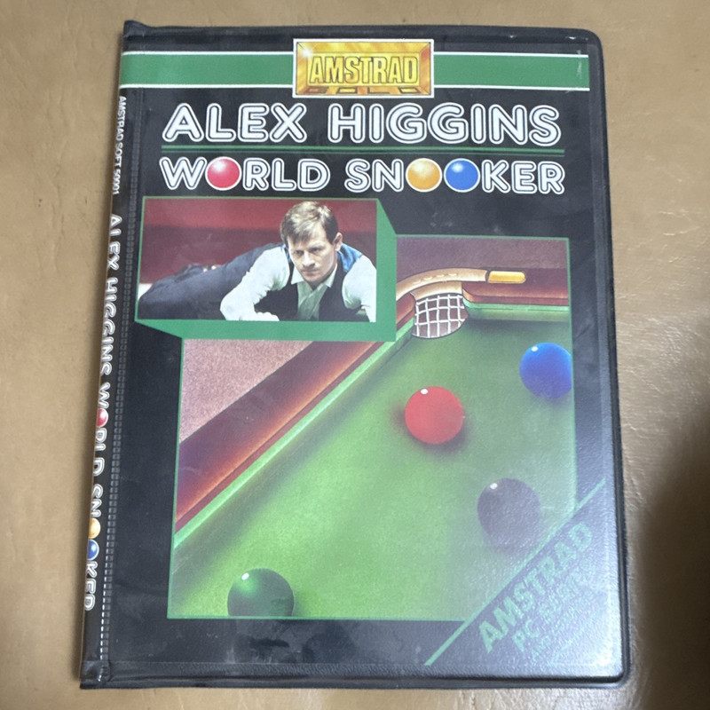 Amstrad Alex Higgins' World Snooker Game for IBM PC 5.25 Floppy