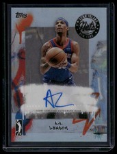 2025 2024-25 Topps G League Basketball A.J. Lawson #AU-AL Refractor Topps
