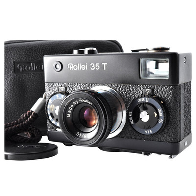 READ [Near MINT] Rollei 35 T Black Tessar 40mm f3.5 Point & Shoot Camera Japan
