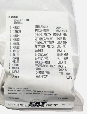 #ad #31556 Cat Unloader Repair Kit 67DX39G1l Cat Pump OEM Part $105.55