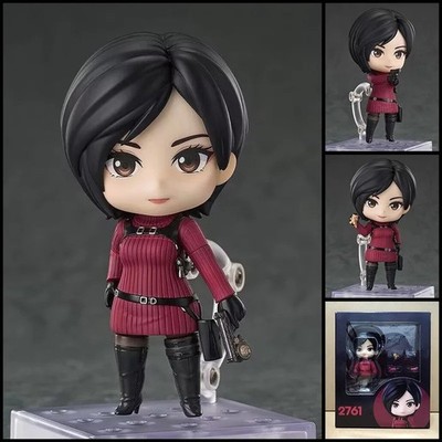 Face Swap Anime Figure Set Leon #2337 Ada Wong #2761 Desktop Decoration
