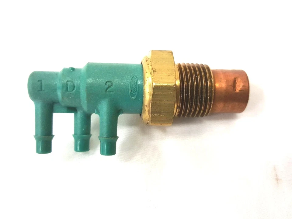 Interruptor de vacío con puerto OEM Ford DY173 74-96 Mustang Thunderbird F150 Crown Vic. Foto 2 de 4