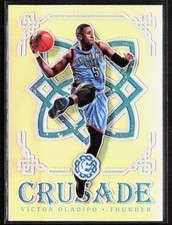 2016-17 Panini Excalibur VICTOR OLADIPO Silver Prizm Crusade #79 Thunder QTY