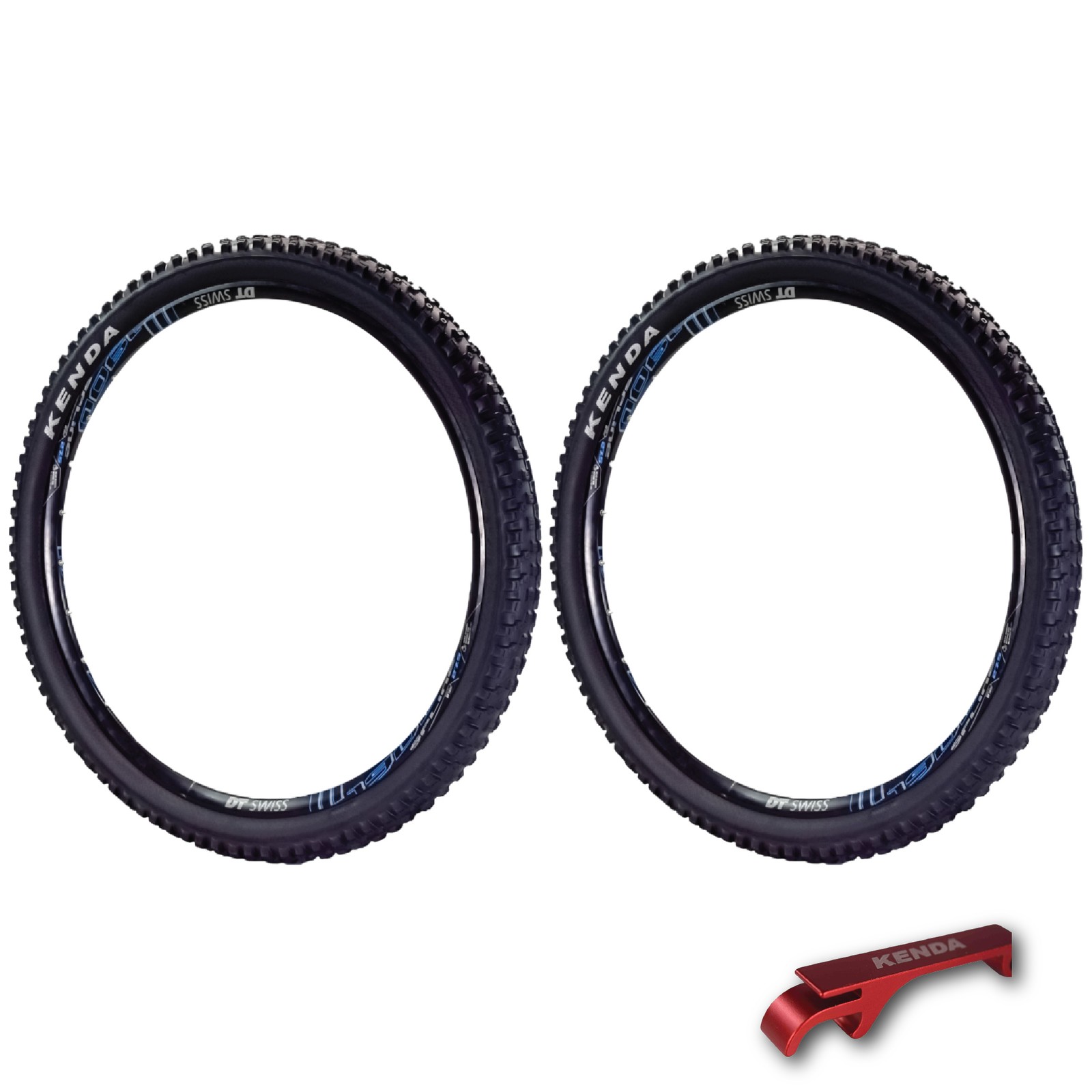 Kenda Nevegal 2 EMC 29x2.6 + 29x2.40 MTB Tires E-Bike Ready 