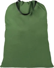 Extra Large Canvas Laundry Bags with Handles & Drawstring Closure, Heavy Duty Te