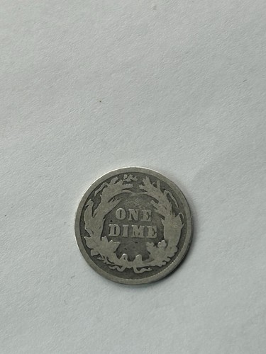 1896 Barber Dime G - Picture 2 of 2