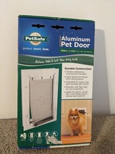 PetSafe Aluminum Pet Door Small 1- 15lb PPA11-10915 Door Entry