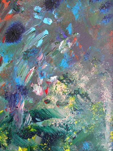 Ernesto TRECCANI (Milano 1920-2009) SIEPE OLIO su tela cm 50x35 in cornice 65x50 - Foto 12 di 16