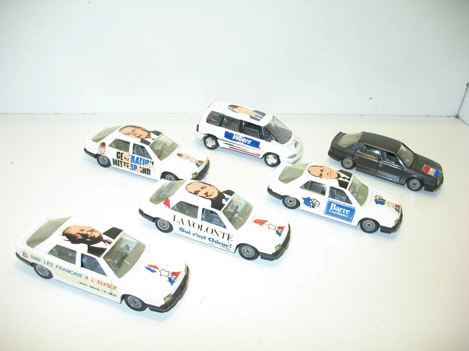 Solido, Set of 6 Cars Elysée 1988. 5 Renault 25 + 1 Renault Espace - Image 3 of 4