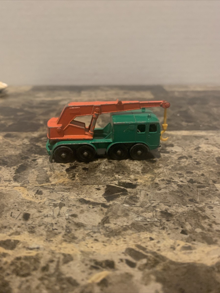 Vintage VTG LESNEY MATCHBOX No. 30 8-Wheel Crane Truck | eBay
