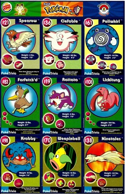 uncut burger king pokemon cards 1999 Master Trainer Collection Complete Set 1-20 New BURGER KING POKEMON MASTER TRAINER