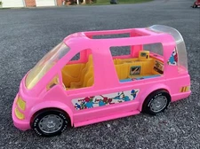 Vintage 1980’s American Plastic Toys Barbie Camper Van Minivan #797 - RARE!!