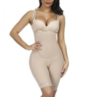 Women's Superfit Underbust Side Zipper Tummy Control Compression Body Shaper M