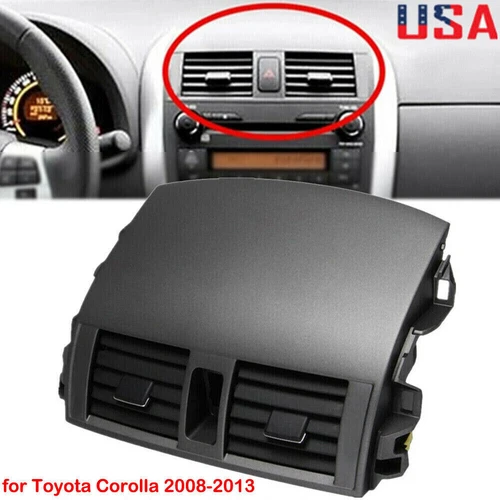 Top Center Dash Interior Air Outlet Panel A/C Vent For Corolla 2008-2013
