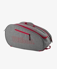 Wilson Borsa da Padel Team, Unisex -  Colore : Grey/Bright Red