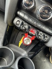 Fits MINI Cooper JCW Pro Valve Remote Control Exhaust Switch Panel Mount F56 RED