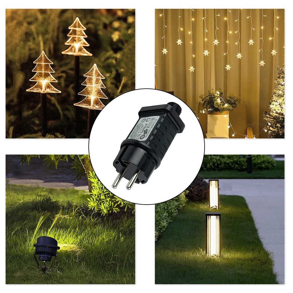 String lights for low clearance voltage transformer