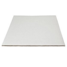 Single Wall Rectangular Cake Board Coated Whi...