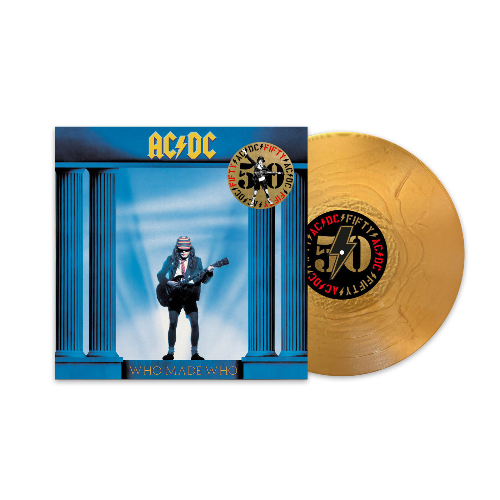 AC/DC Who Made Who Colored Gold Vinyl LP New Sealed