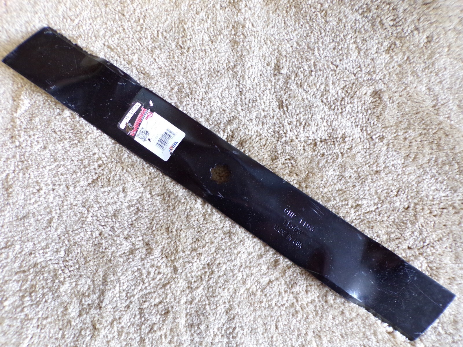 Rotary Copperhead 213/8" Mower Blade 1511593 Replaces John Deere