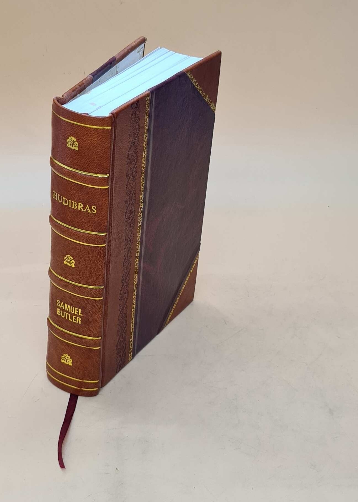 Hudibras by Samuel Butler Leather Bound Edition with Notes and Literary Memoir