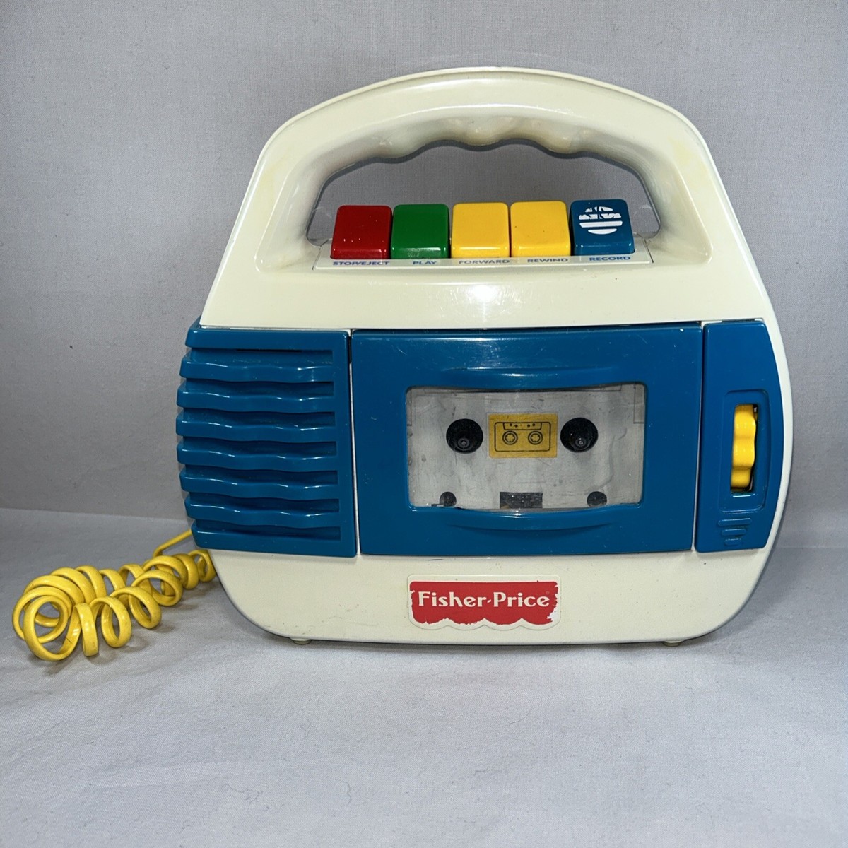 vintage fisher price tape recorder