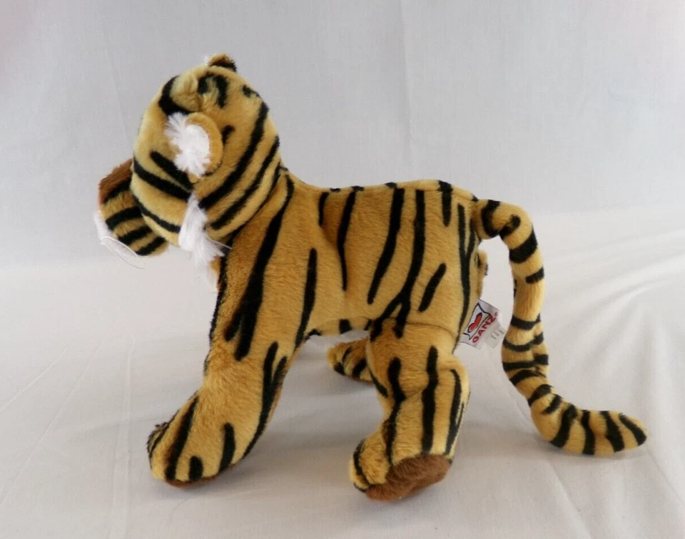 Bengal Tiger Plush Ganz Webkinz Floppy Stuffed Animal HM166 No Code 9" - EUC - Image 3 of 4