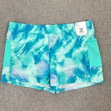 NEW Little Big Girls Xersion sport Shorts XL-16 Quick Dry Running Shorts Lined