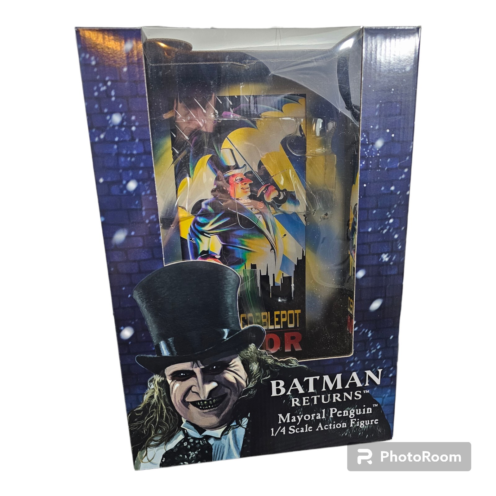 MAYORAL PENGUIN Danny DeVito Batman Returns 1992 1/4 Scale 15" Figure Neca 2020