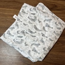 Angel Dear Muslin Swaddle Blanket Seals Seal Print 48X48