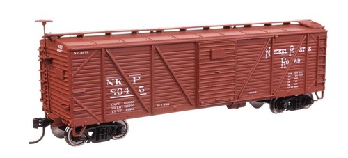 Walthers Mainline HO 40723 placa de níquel carretera NKP 40' ARA vagón de carga | Condition: New