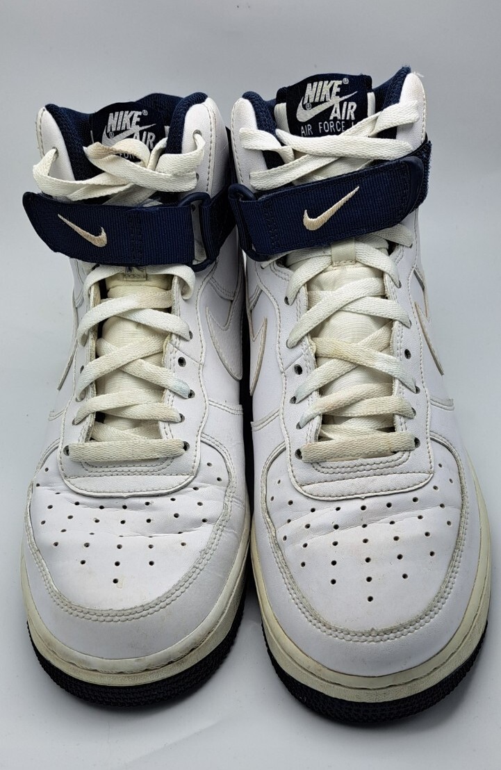 Nike Men’s Air Force 1 High ‘07 2 White Mystic Navy Sneakers Size 12 CJ1381-100 Nike Men main image 4