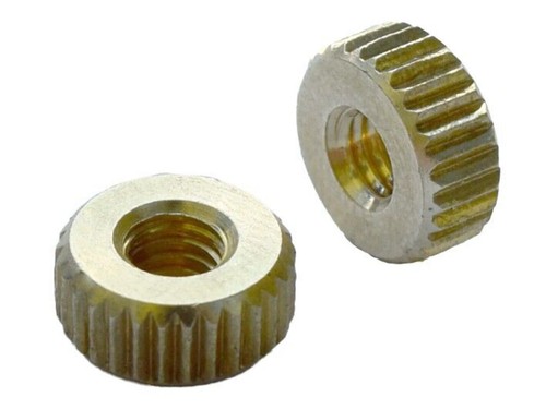 Brass Smiths / British Jaeger Instrument Gauge Pair of Knurled 3BA Nuts, 17H932 - 第 1/1 張圖片