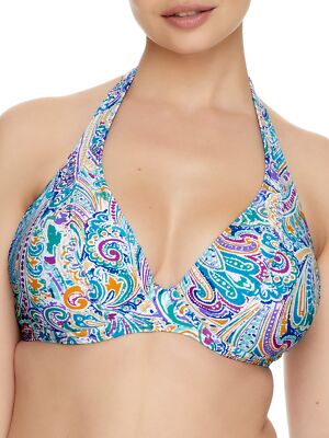 Sunsets HARMONY Muse Halter Bikini Swim Top, US 36D, UK 36D