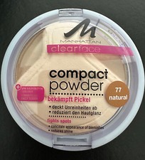 Manhattan CF Compact Powder 77 Natural MakeUp...