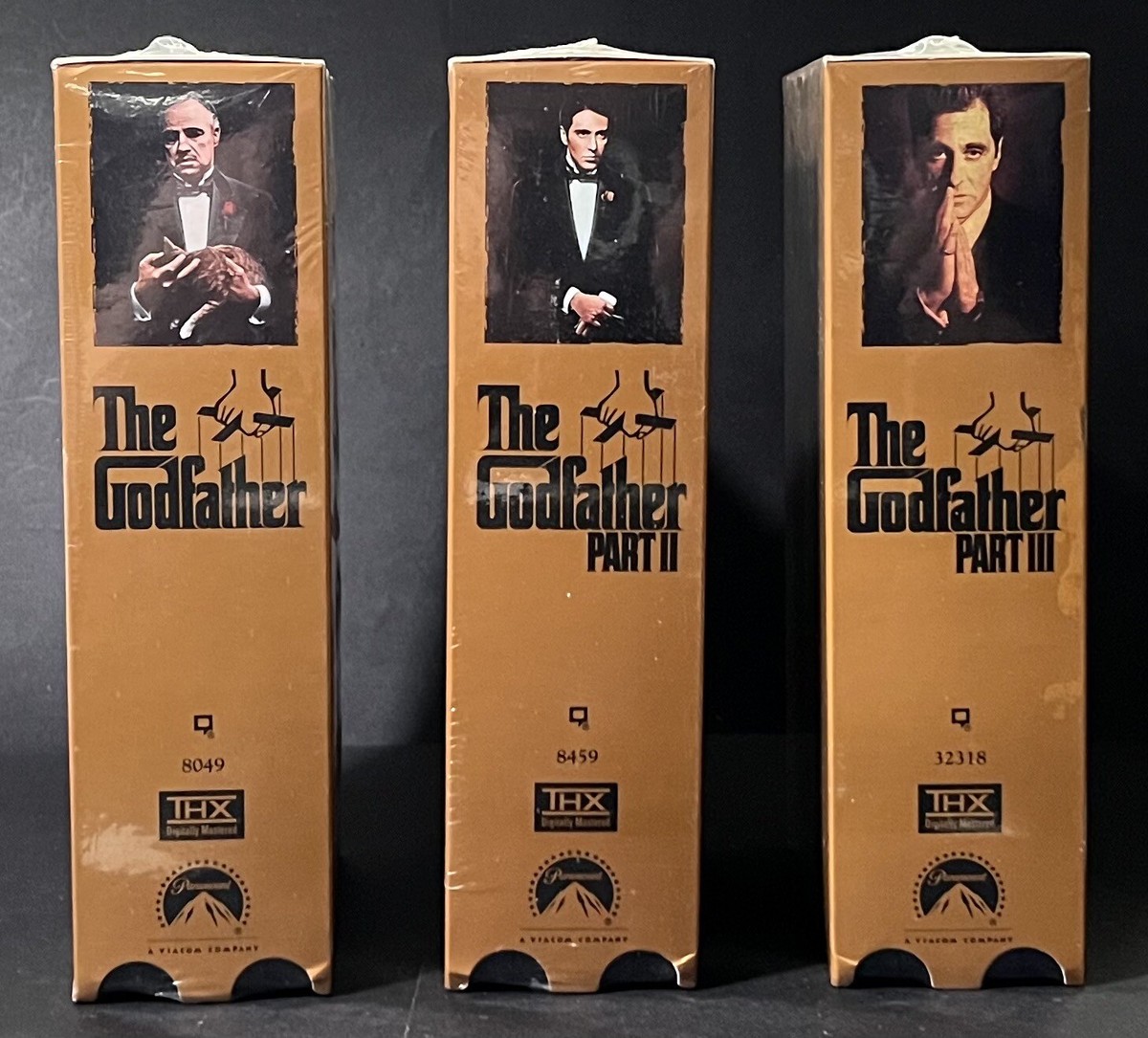 Sealed The Godfather Trilogy Collection Set VHS Parts I, II & III