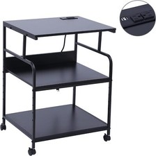 Printer Stand Large Printer Table Printer Stand with Storage Printer Cart
