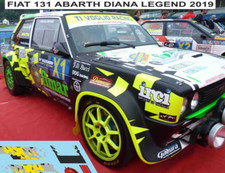 1/43 Fiat 131 Abarth Rally Legend 2019 Diana Kit