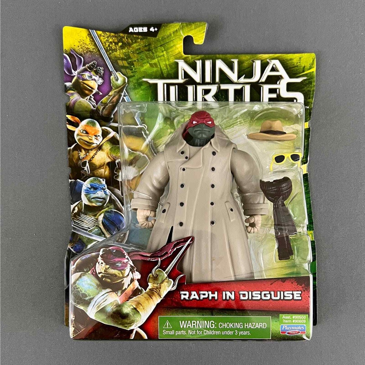 Figurine TMNT Ninja Elite Series - Raph In Disguise - Playmates Toys - 18 Cm - NEUVE