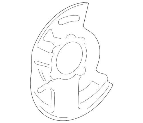 Protector de salpicaduras para Toyota (N/P 47781-60120)