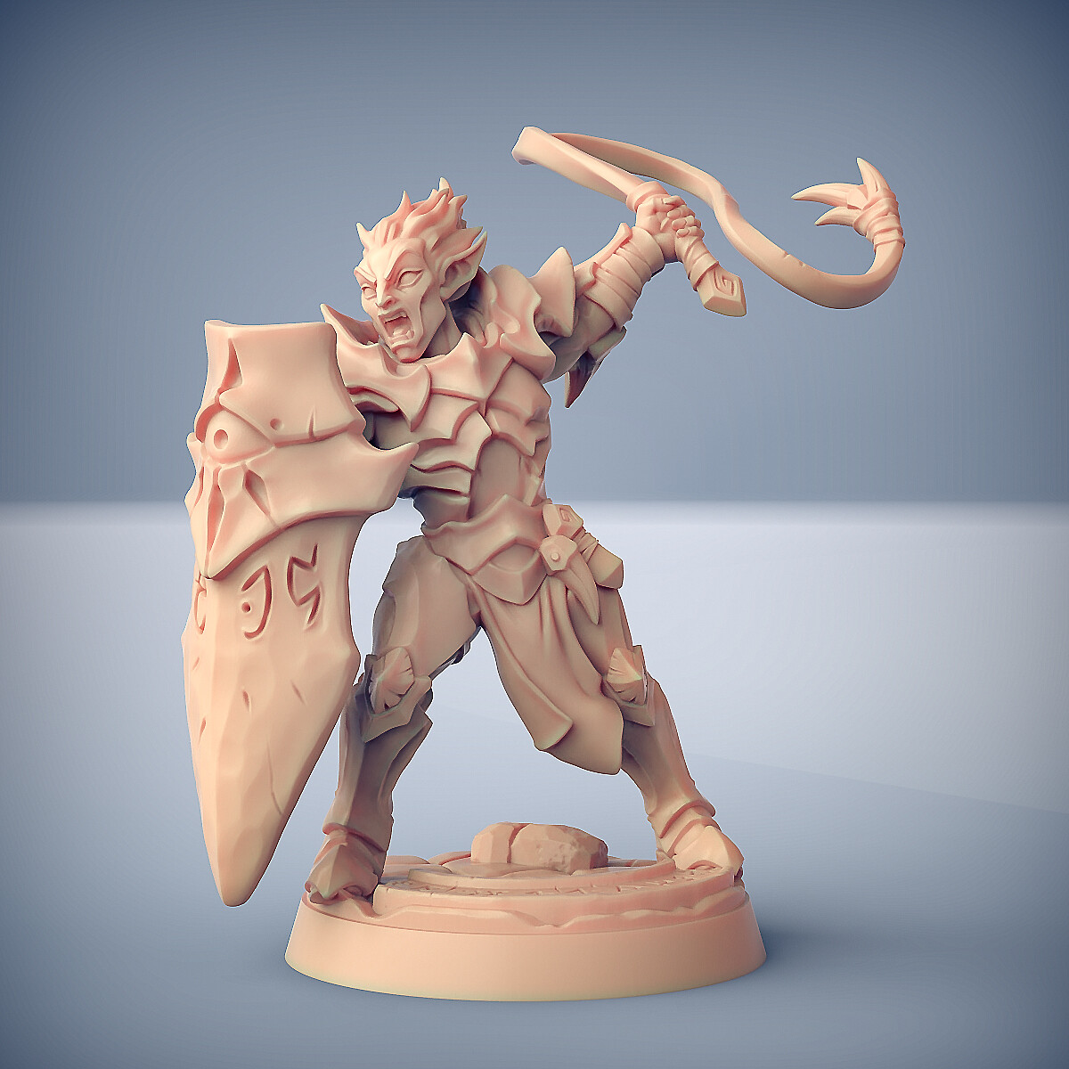 Artisan Guild Miniature D&D/wargames Ashen Alfar Inquisitors in resina 3d print