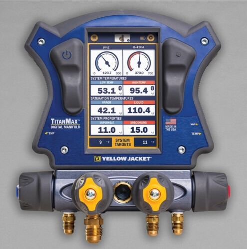 Yellow Jacket 40881 TITANMAX Digital Manifold