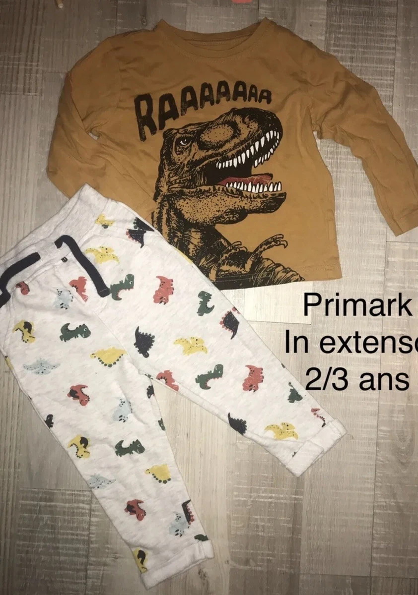 Primark Un Extenso 2 3 Ans Gar on Pantalon Jogging T Shirt