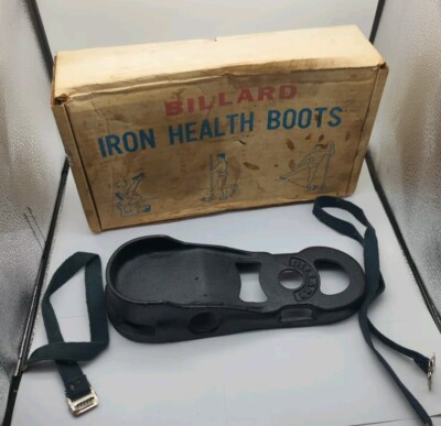 Vintage Billard Iron Health Boot Shoes - Nostalgic Strength Equipment 1 BOOT