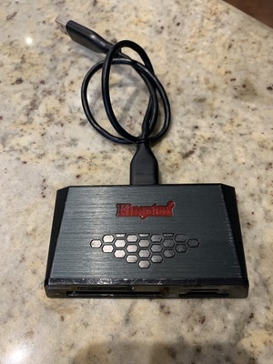 Kingston USB3.0 all-in-One ридер для карт памяти kingston fcr-hs3 (740617187199)