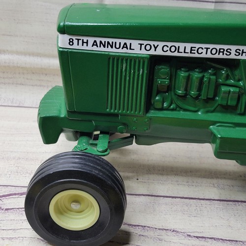 Vtg Scale models 1/16 dyersville Iowa 11/9/1985 diecast tractor show green/white - Picture 9 of 17