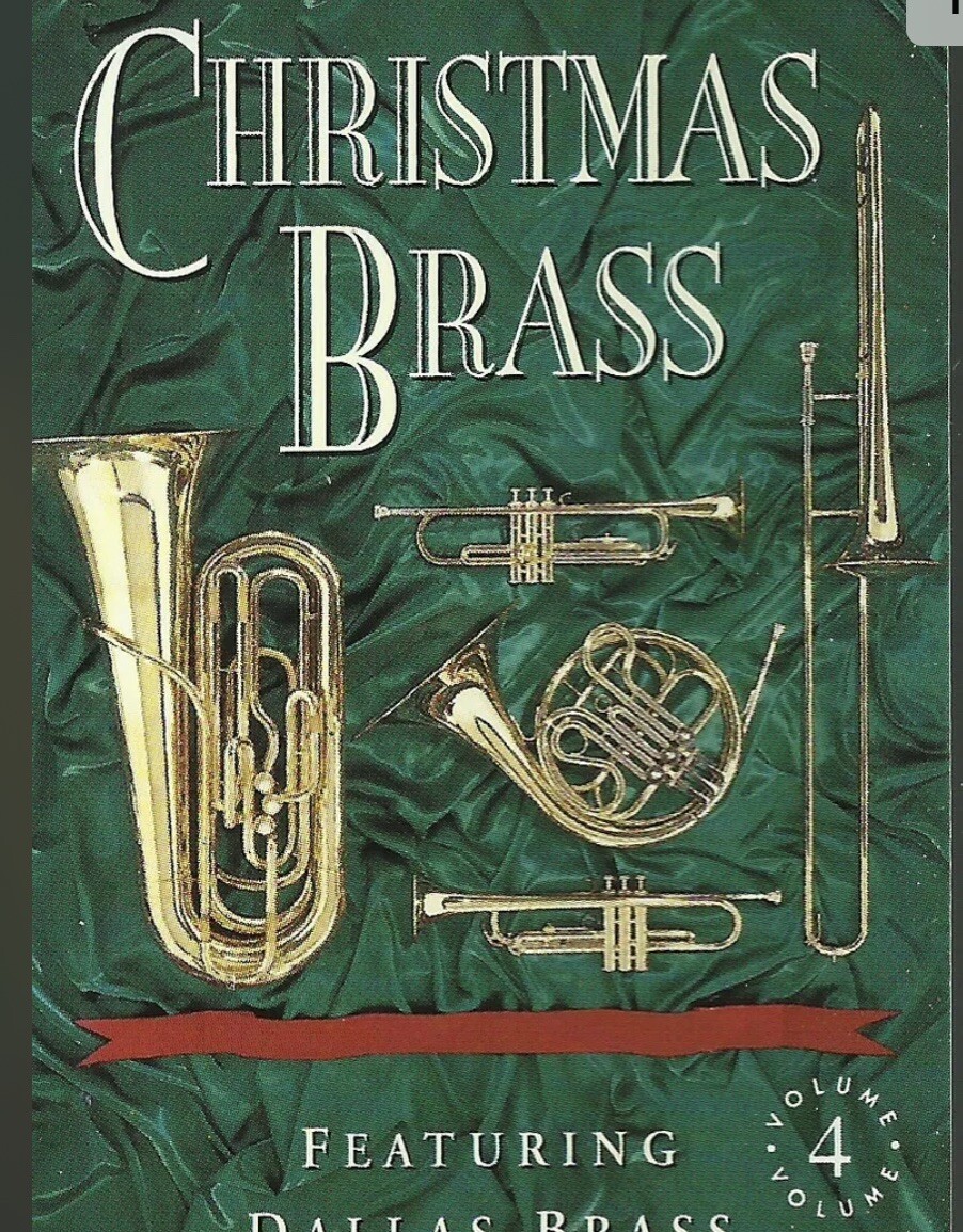 Christmas Brass Vol. 4 featuring Dallas Brass (Cassette, 1994) sealed