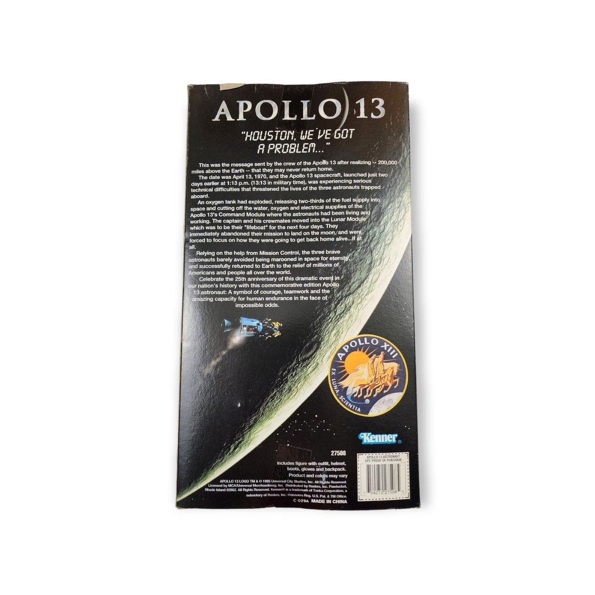 1995 Kenner Universal Studios Apollo 13 Astronaut Limited Edition